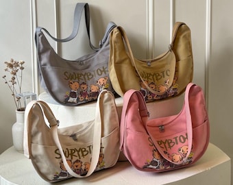 Embroidered bag -arirang tour,womens bag everyday,gift for her,for daughter gift,Embroidery Bag Gifts,Guest Party Gift Bag,cute shoulder bag