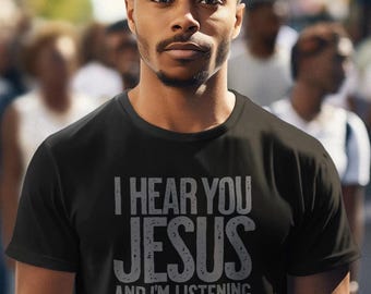 Jesus Christian Tee | Religious Faith Scripture Shirt
