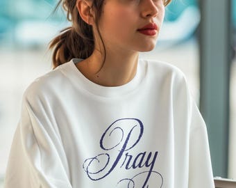 Faith Inspirational Crewneck Sweatshirt: Religious Christian Apparel