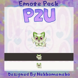 DANSENDE Sprigatito GEANIMEERDE Twitch-emote! |Streamer-emote | Emote, anime-emoji | Twitch, YouTube, Onenigheid | Gamen en streamen