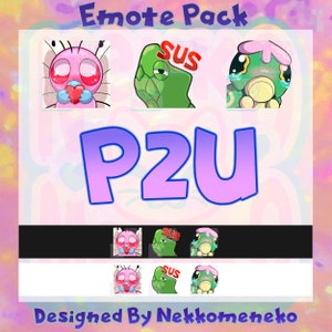 TWITCH EMOTE PACK! P2U Caterpie, Metapod, Butterfree, Streamer Emote | Emote, Anime Emoji | Twitch, YouTube, Discord | Gaming and Streaming