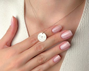 Ketting met kattennaam, gepersonaliseerde huisdiersieraden, cadeau op maat voor kattenliefhebbers, ketting voor kattenmoeders, gegraveerde naamhanger, cadeau voor haar