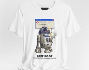 Beep Boop: Unexpected Rebel Detected Tee