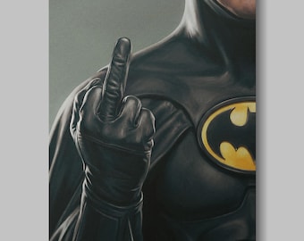 Rebel Vigilante: Defiant Knight Poster | Batman Tribute