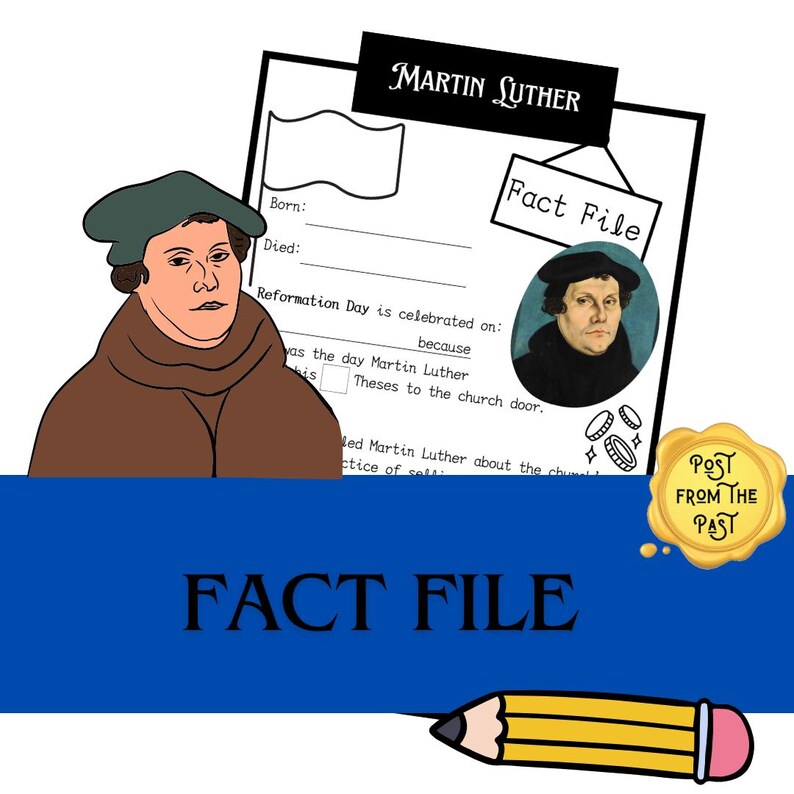 Martin Luther Printable Biography For Kids Reformation Day History martin-luther-printable-biography-for-kids-reformation-day-history