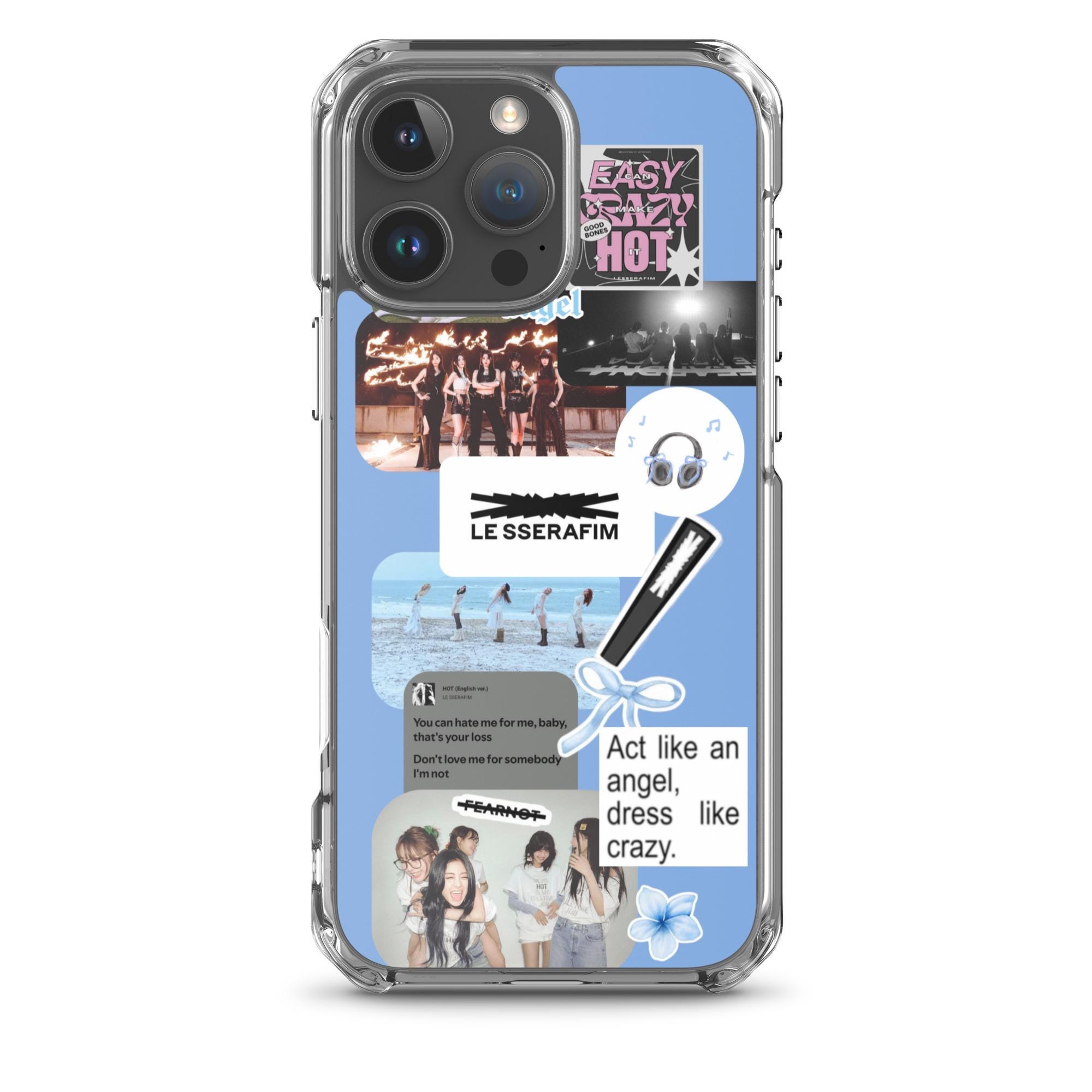 CASSETIFY iPhone 15Pro ケース LE SSERAFIM LE SSERAFIM Casetify Collection: Where to Buy K-Pop Phone
