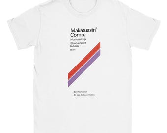Funny Maka Lean Purple Meme Lucio101 Nizi Y2K T-Shirt White White Vintage Hype Tiktok Trend Retro Movie