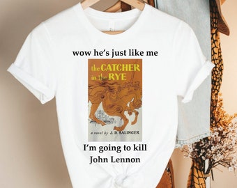 john lennon catcher in the rye shirt