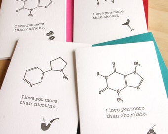 5 Pack, SALE PRICE cheeky valentine's card, naughty Valentines card, gift for him, geekery Valentine's love, valentine's card