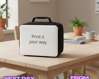 Personalized Lunch Bag | White color | For Everyone