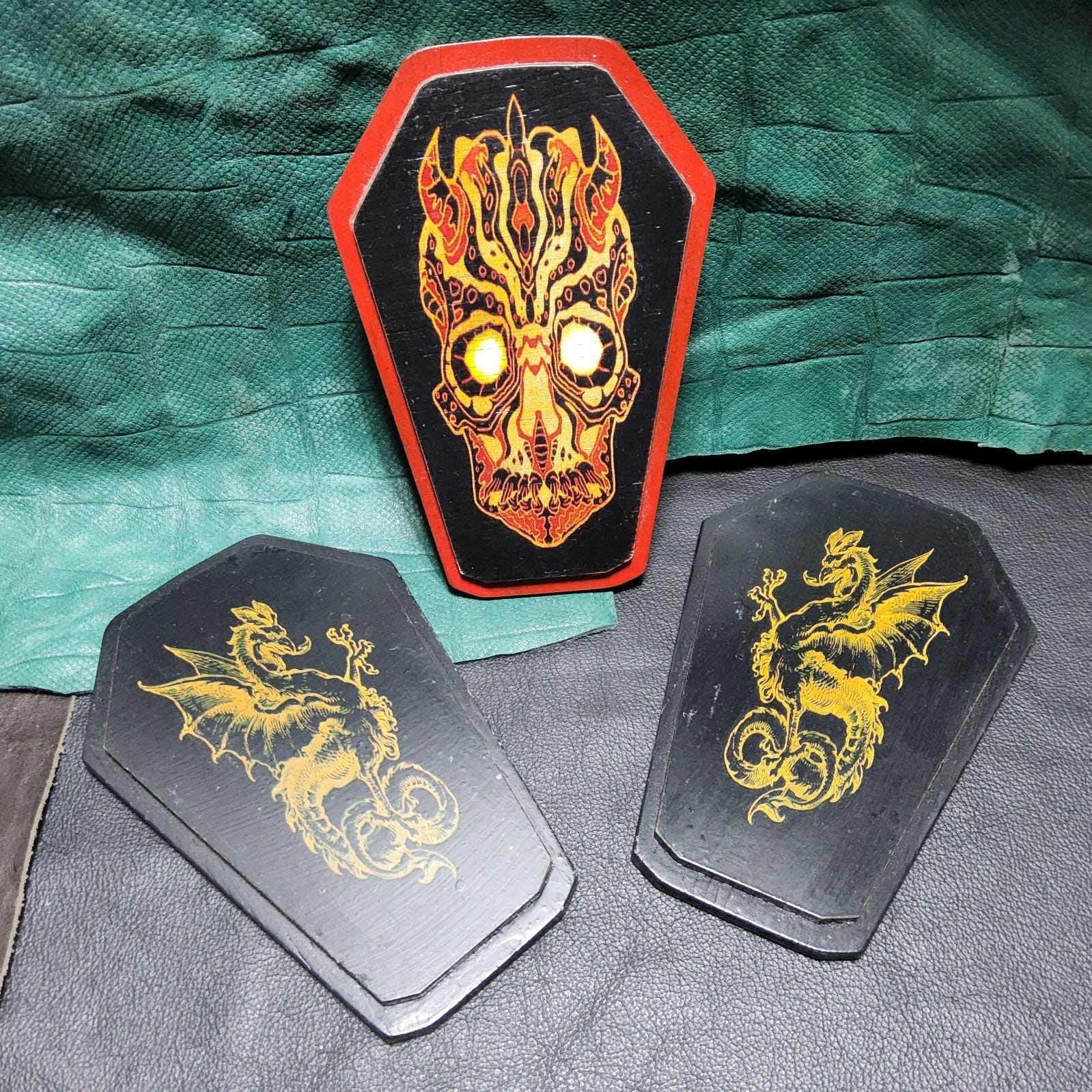 Dragon Etched Mirror - Etsy
