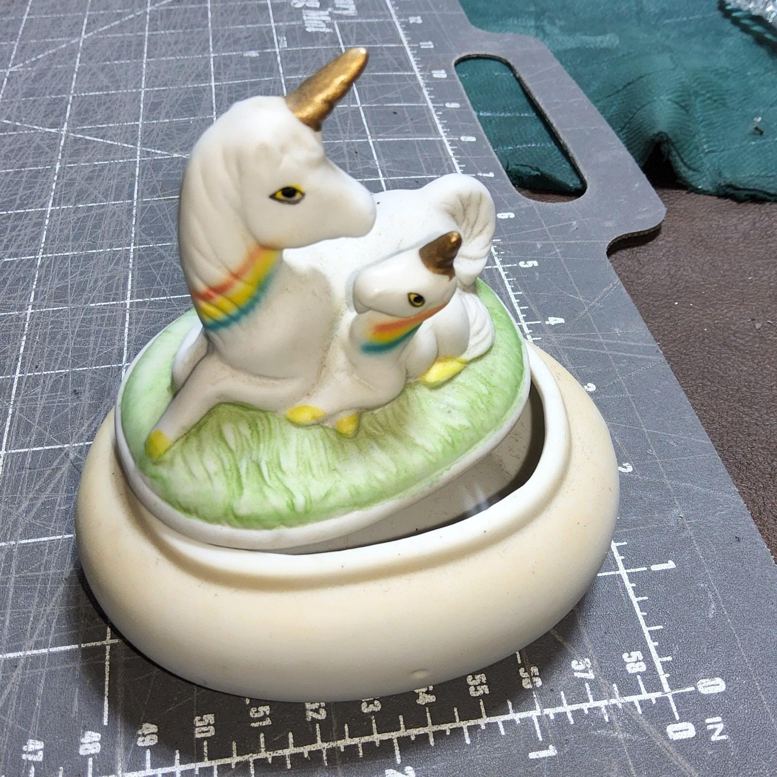 Porcelain unicorn figurine - Etsy 日本