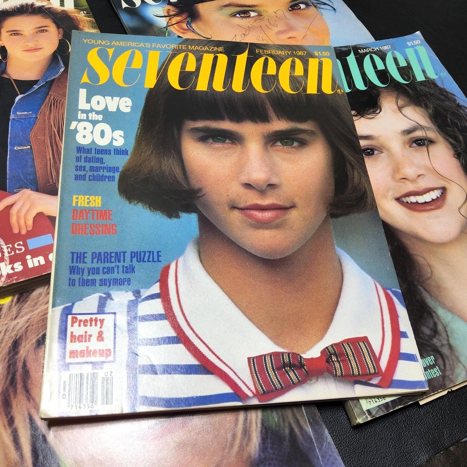 Seventeen magazine 1980s - Etsy 日本