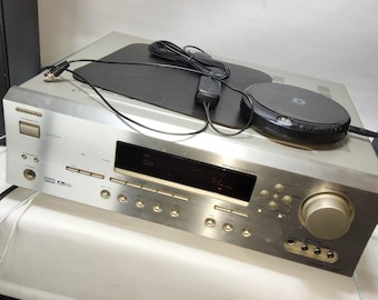 Onkyo tx-sr502 Digital AV Heimkino silber Decoer ohne Fernbedienung getestet funktioniert
