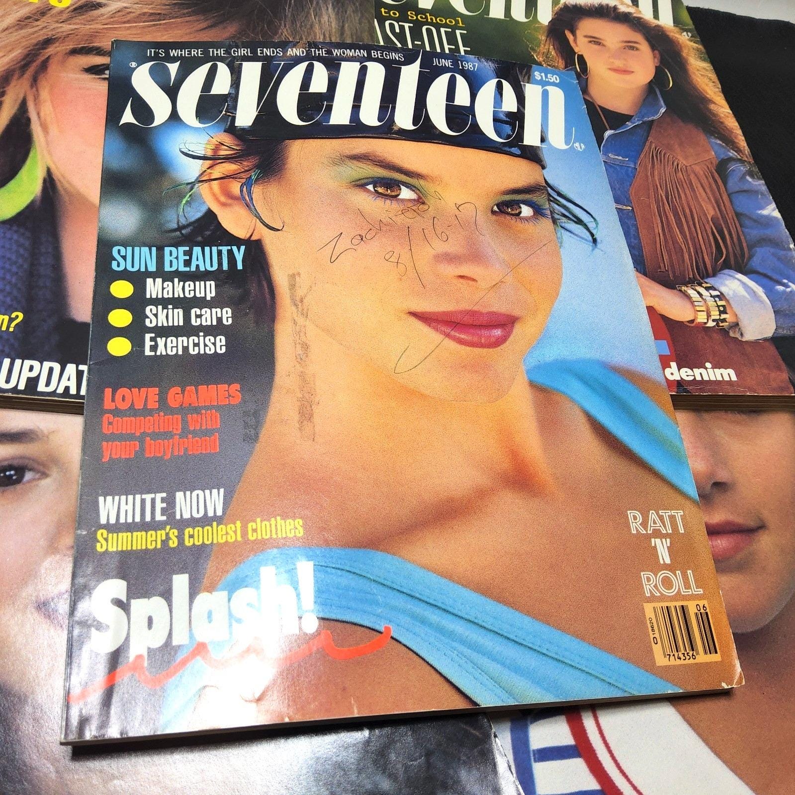 Seventeen magazine 1980s - Etsy 日本
