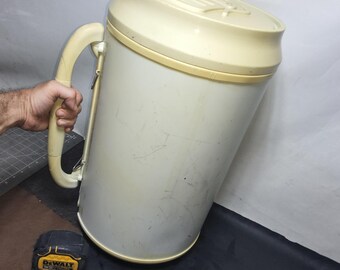 Progetto vintage, refrigeratore per lattine da 21" XL per birra, bibite e bevande, restauro creativo, raffreddamento