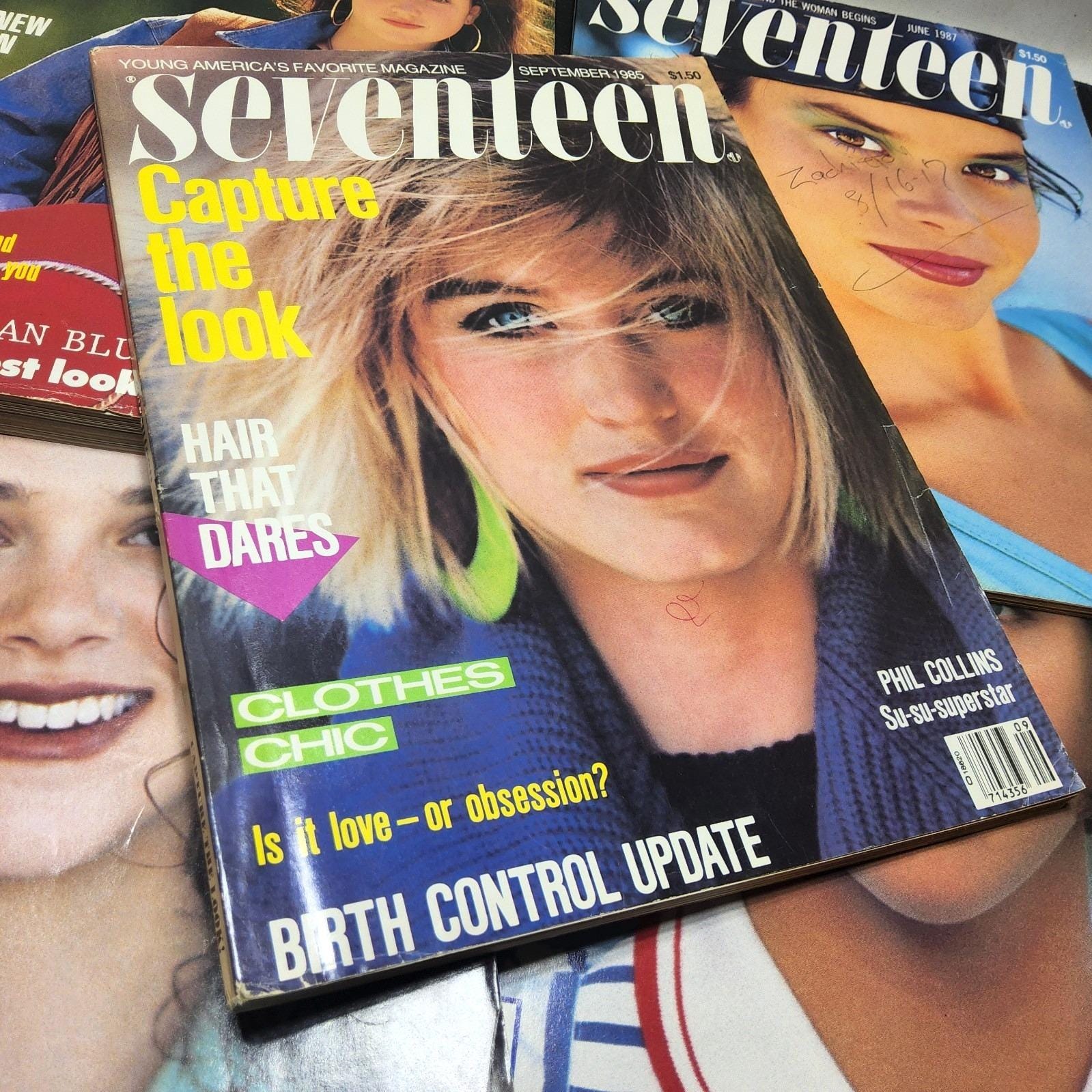 Seventeen magazine 1980s - Etsy 日本