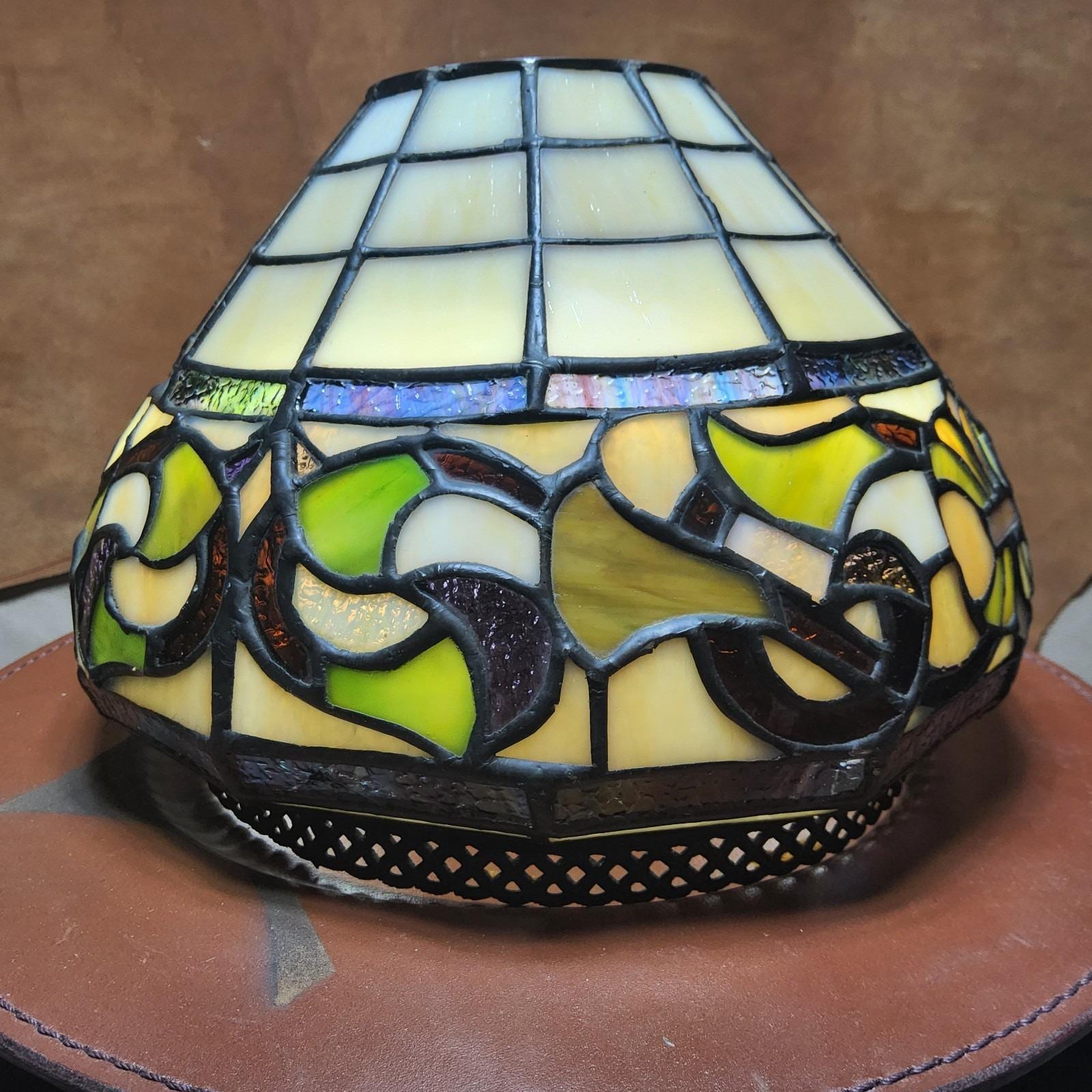 Leaded Glass Lamp - Etsy