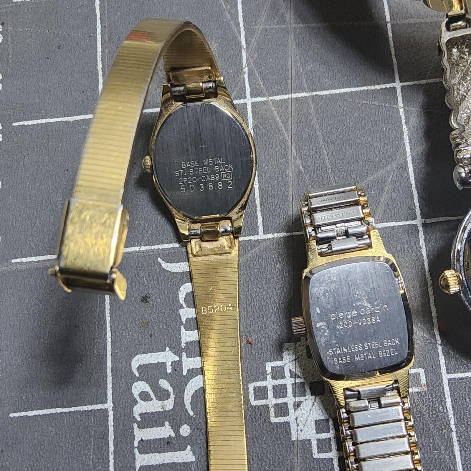 12 Vintage Watches Women Stretch Band Leather Abalone Quartz 