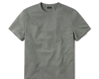 Men’s Combed Cotton T-Shirt – Soft, Lightweight & Breathable Casual Tee | Summer Urban Style Shirt"