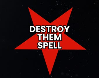 Destroy Them Spell Return Karma Spell, Justice Ritual, Send Back Negative Energy, Curse Spell, Revenge Spell, Fast Results