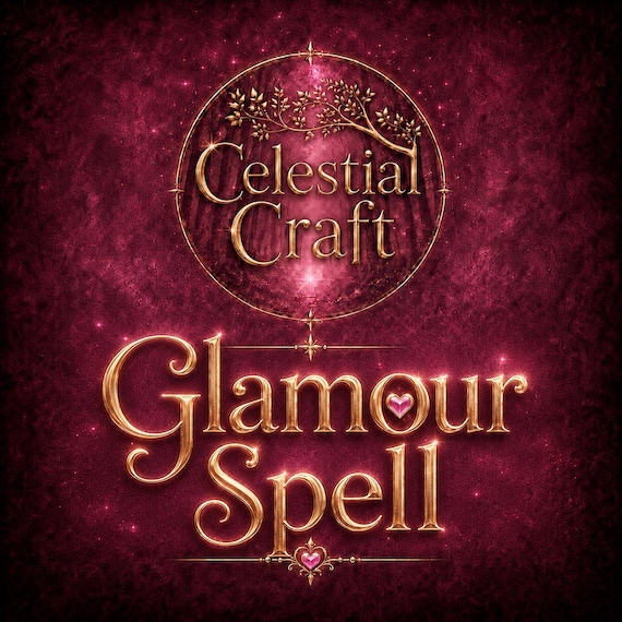 Glamour Spell | Beauty Spell,  Attraction Spell, Confidence Spell, Self Love Magic Ritual, Celestial Craft Spells Shop, Celestialcraftspells