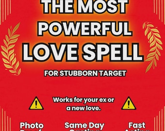 Love Spell for Ex or New Person | Obsession Spell | Avoidant to Obsessed, Bring Back Love Spells By Wanda Witch