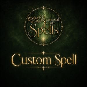 Custom Spell | Personalized Spell Casting, Love Spell, Money Spell, Magic Ritual, Celestial Craft Spells Shop, Celestialcraftspells