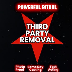 Sort de suppression d'un tiers - Sort de rupture - Sort de séparation - Mettre fin à une relation, supprimer un tiers, bloqueur d'amour