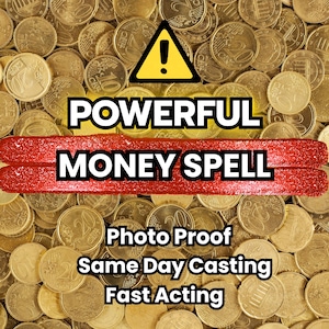 POWERFUL MONEY SPELL That Works Fast – Wealth Spell, Abundance Spell, Prosperity Spell, Get Rich Spell, Lottery Spell, Fast Money Ritual