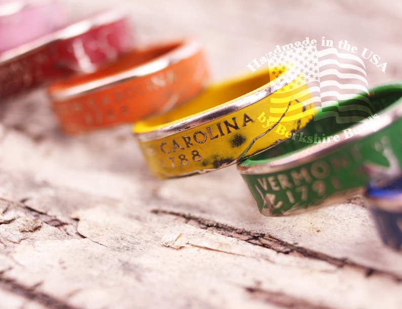 Powder Coated Coin Ring by Berkshire Bowls