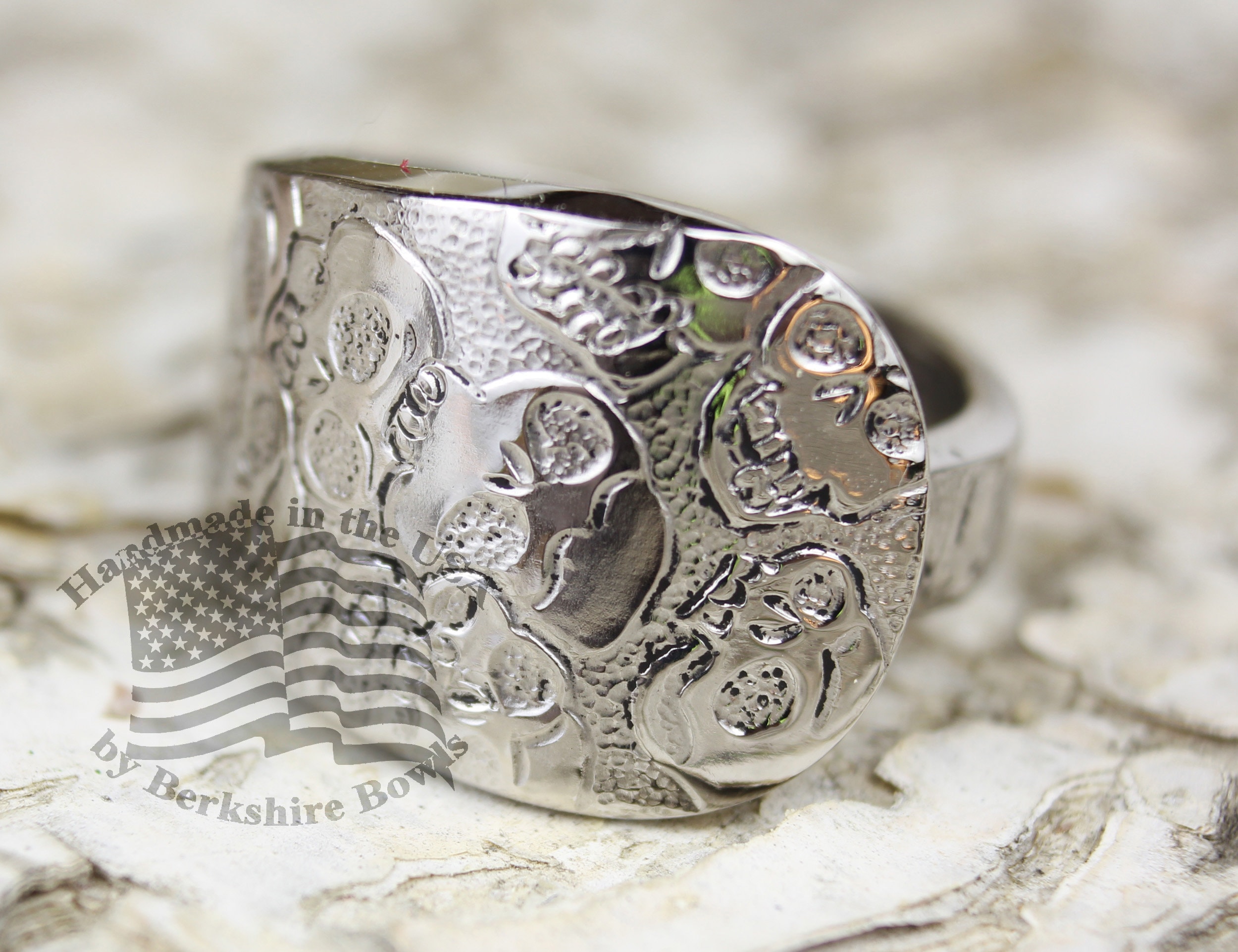 Mens Gothic Ring Wedding Band Etsy