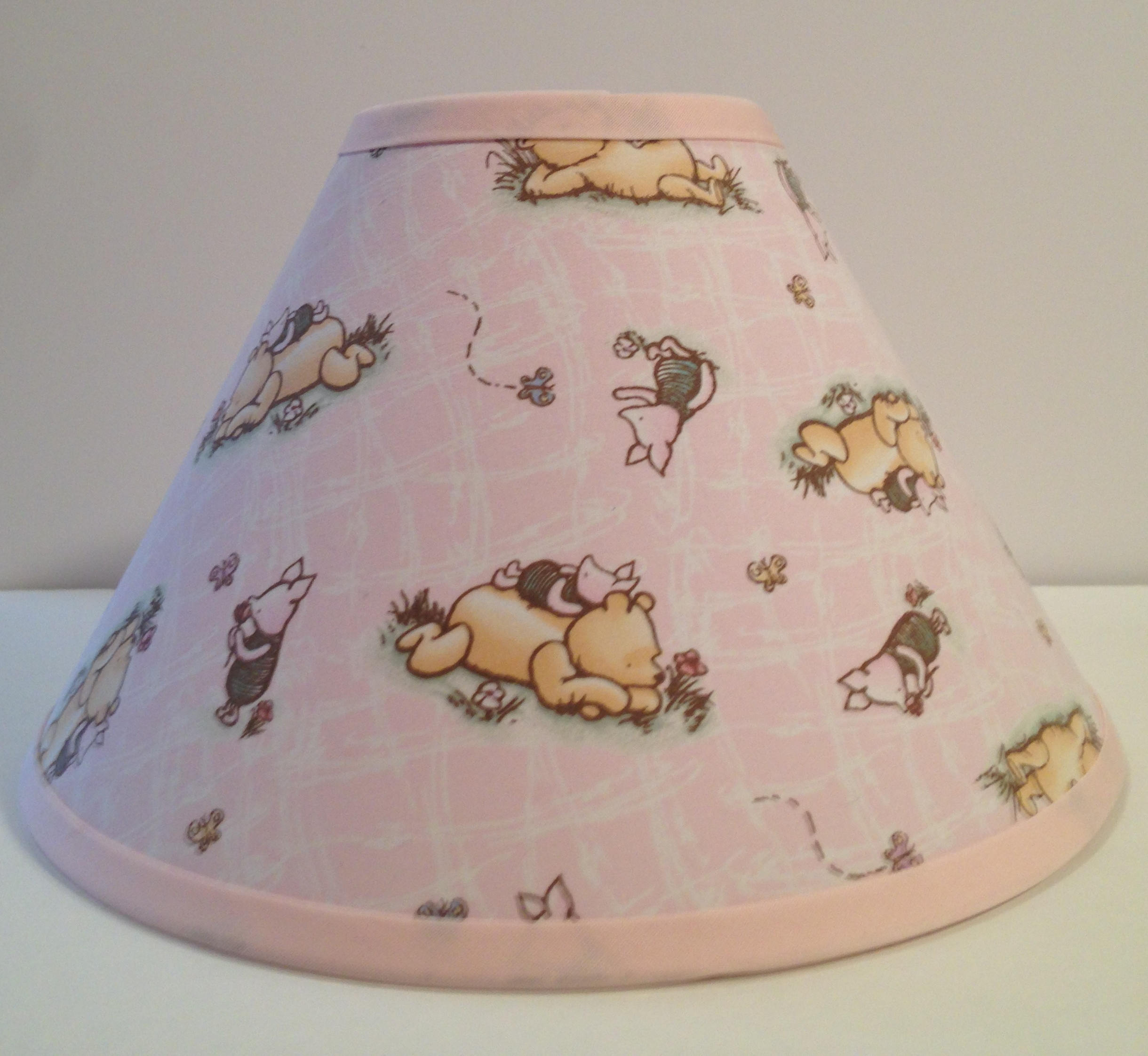 pink nursery light shade