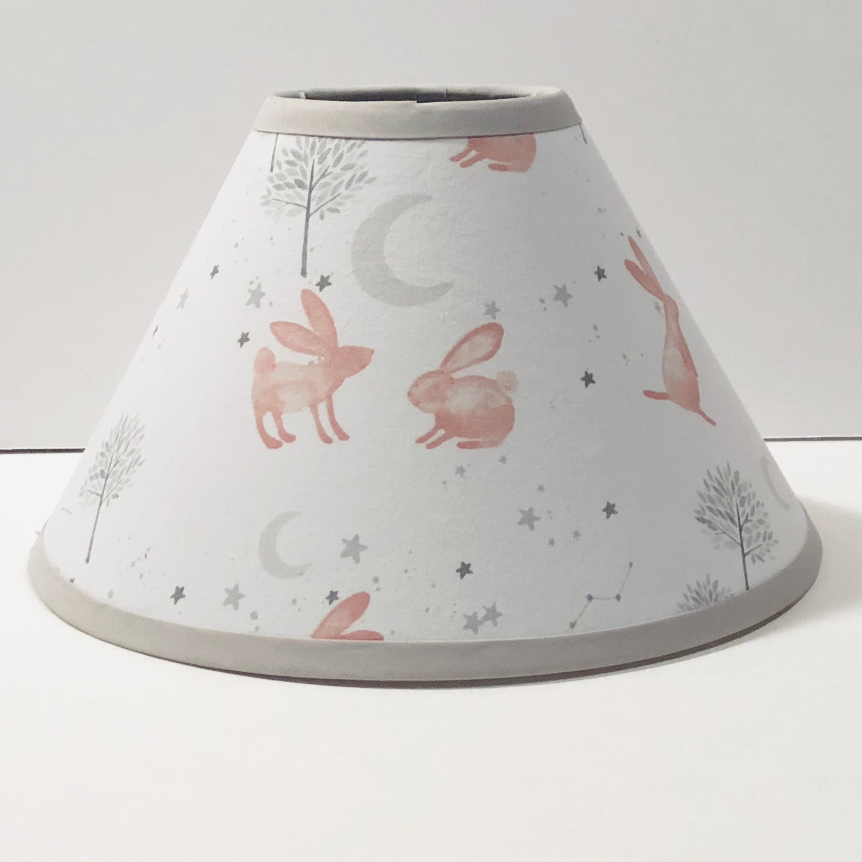 pink nursery light shade