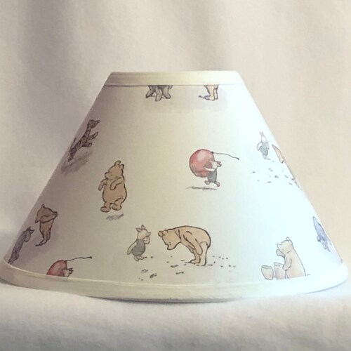 Classic Winnie the Pooh Fabric Nursery Lamp Shade /baby Gift Etsy