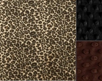 Personalized Minky Cheetah Baby Blanket /Lovey/Stroller Blanket/Shower Gift FREE SHIPPING