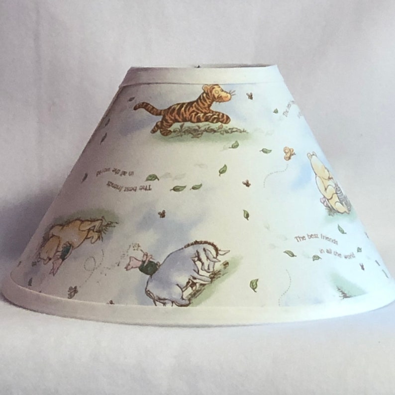 Classic Winnie the Pooh Fabric Nursery Lamp Shade /baby Gift Etsy