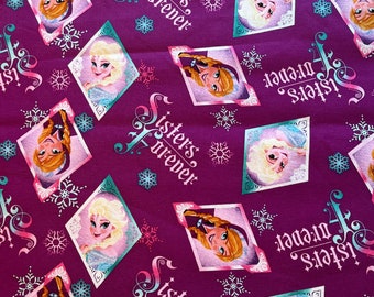 Disney Frozen Sisters Forever Fabric