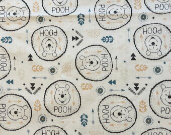 Winnie the Pooh Fabric Remnant