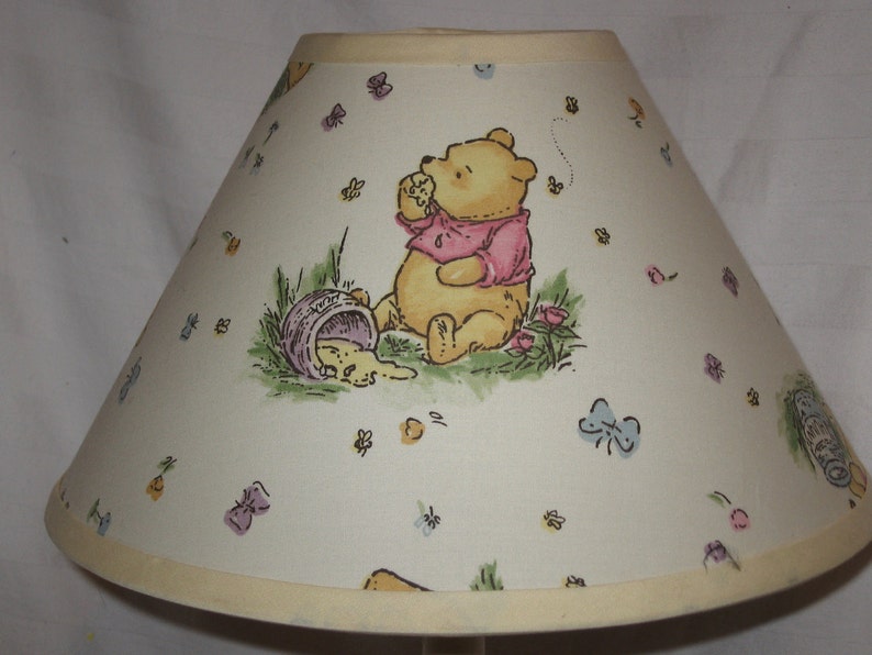 Winnie the Pooh Fabric Nursery Lamp Shade /baby Gift FREE Etsy