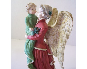 Grandmother's Love Angel 1998 Figurine House Of Lloyd Christmas Around The World