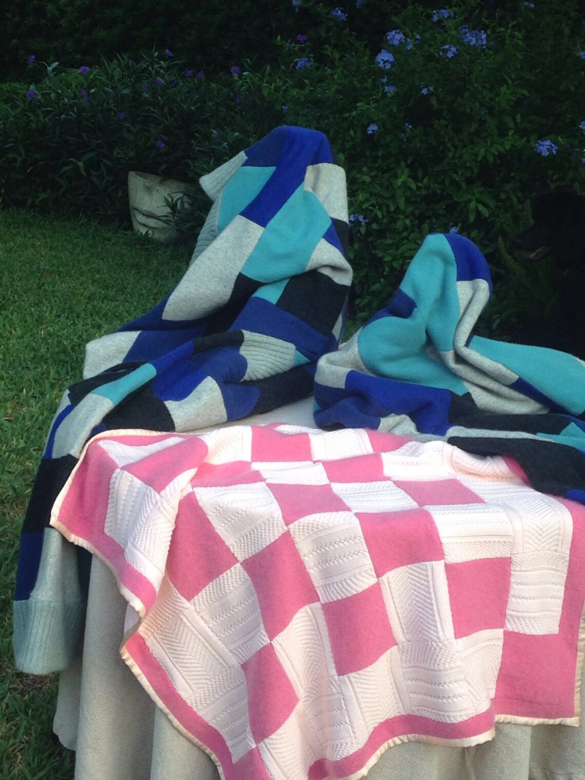 Twin Cashmere Blankets and One for Baby Too Etsy