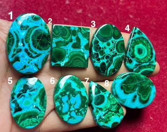 High Grade Chrysocolla Malachite Sphere, Druzy Gem Silica Crystal, Massive Geodes