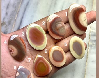 Imperial Jasper Cabochon: Natural AAA Quality Loose Gemstone for Jewelry Making