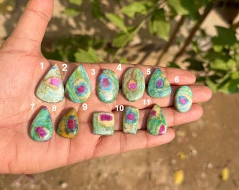 Rubí fucsita / Cristal curativo para el chakra del corazón