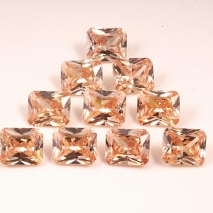 AAA Cubic Zirconia Gemstone: 12x10x6mm Jewelry Making Stone