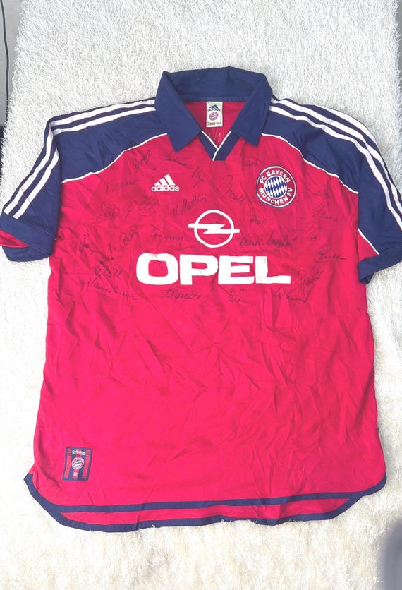 Vintage Bayern Munich 1999-2001 Home Football Shirt XL - Etsy Israel