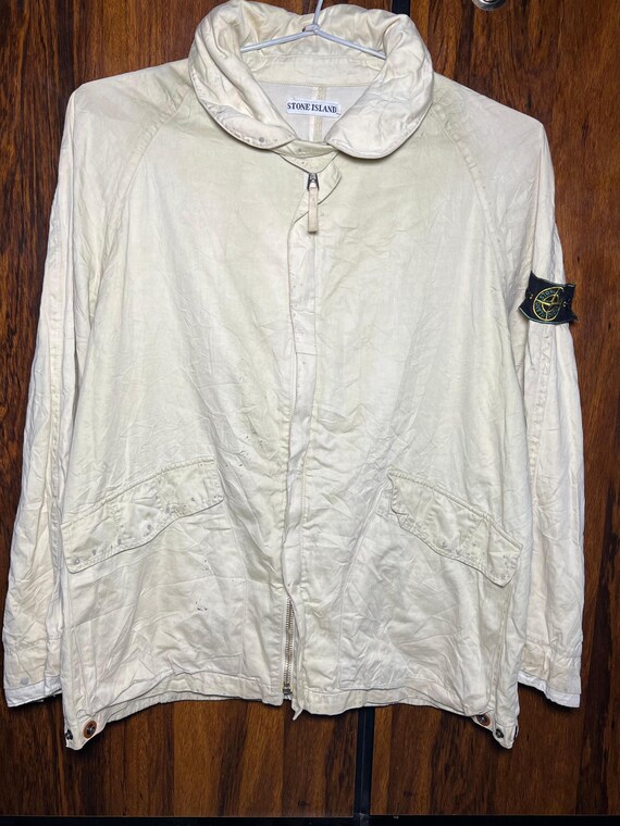 Vintage Stone Island Raso Gommato Jacket1987-1991-rare