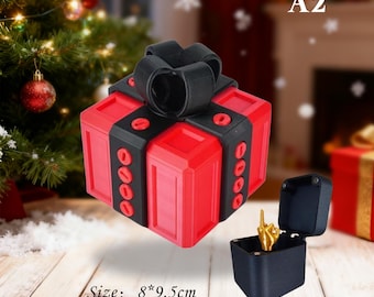 Vervelende geschenkdoos, puzzeldoos, verborgen gereedschap, schroefsluiting, leuke feestartikelen, verjaardagsverrassing