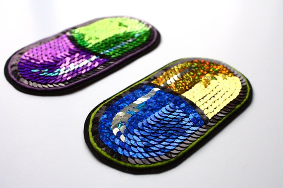 Custom Sequin Patches  Shiny & Glitter Patches